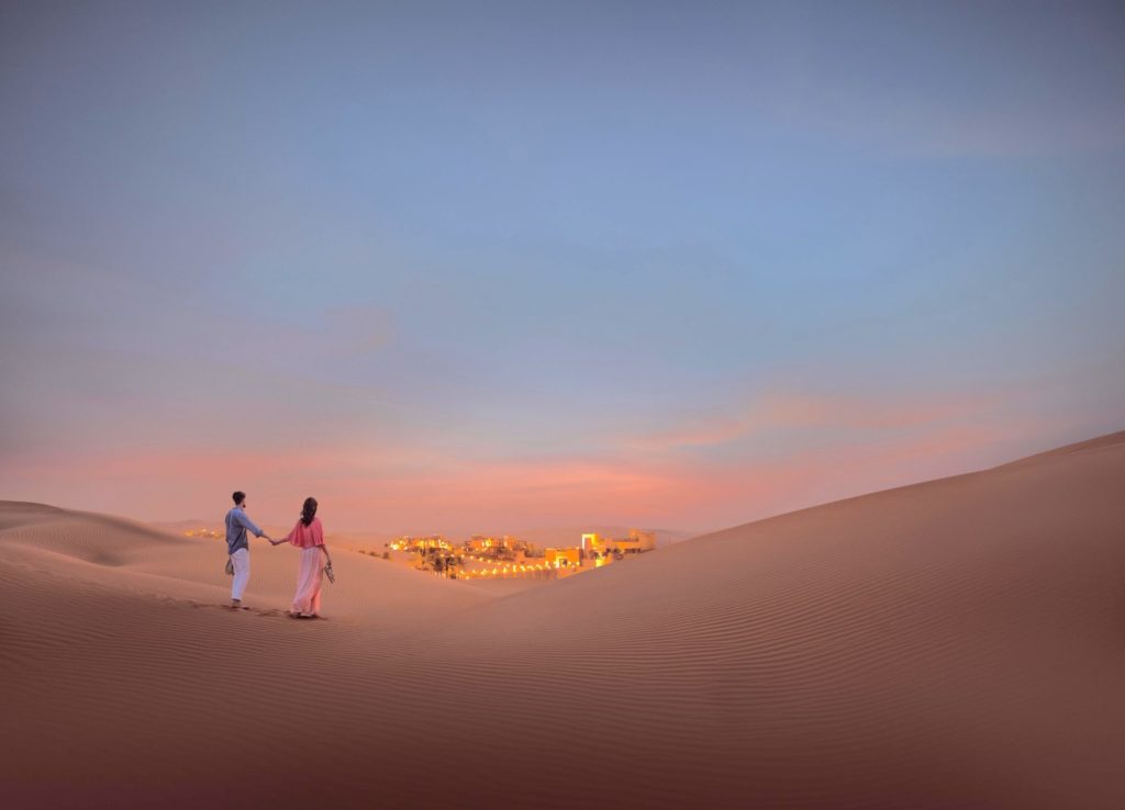 Qasr AlSarab Desert Safari in the sand dunes